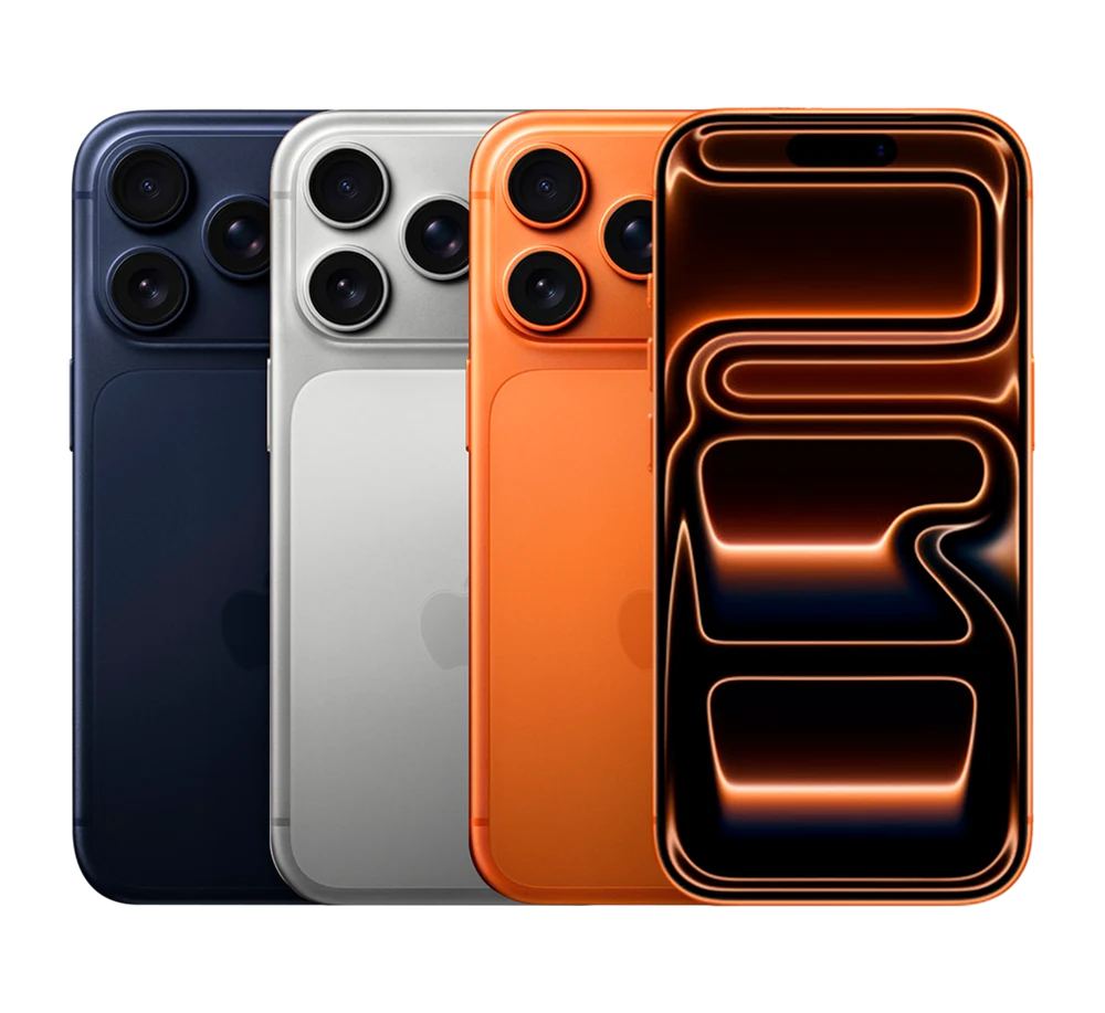 iPhone 17 Pro en varios colores